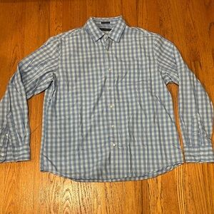 Hawker Rye Men’s Blue button down Shirt